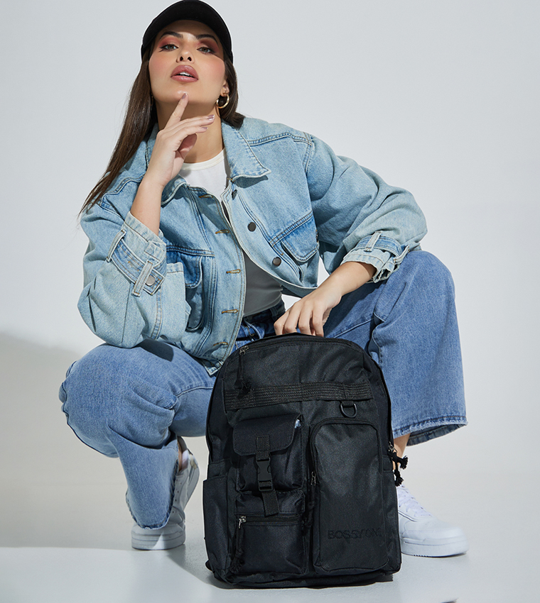 Multi Front Pocket Backpack