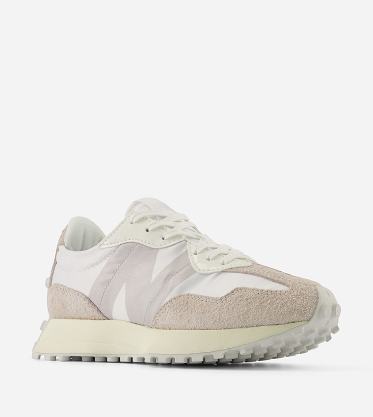 Color Block Lace-Up Sneakers
