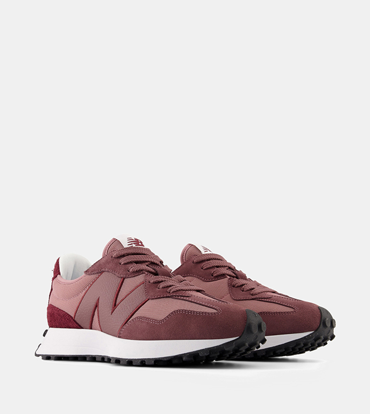 327 Suede Textured Sneakers