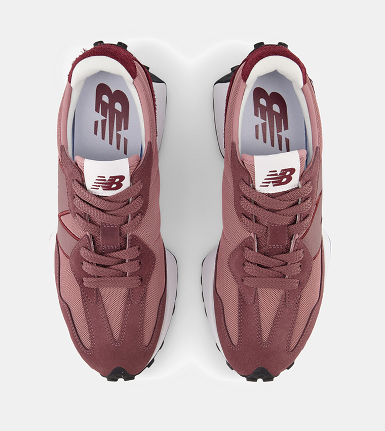 327 Suede Textured Sneakers
