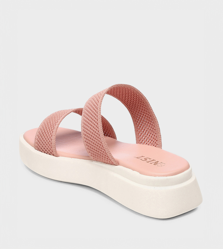 Double Strap Platform Sandals