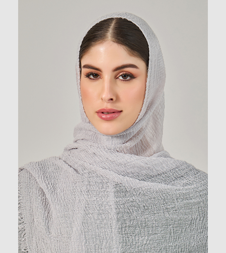 Textured Crinkle Hijab