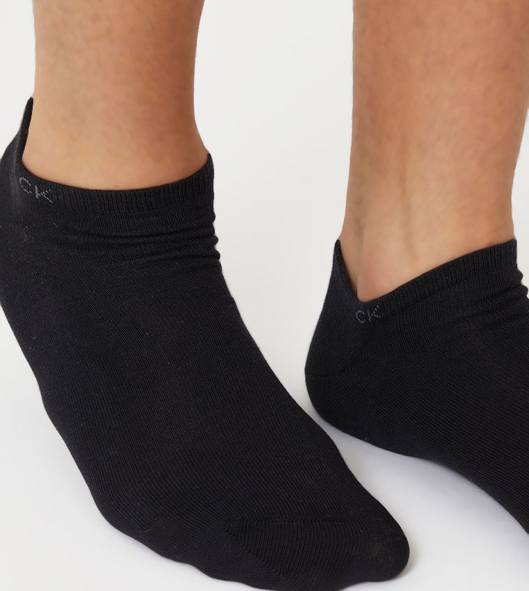 Pack of 2 Solid Ankle Socks