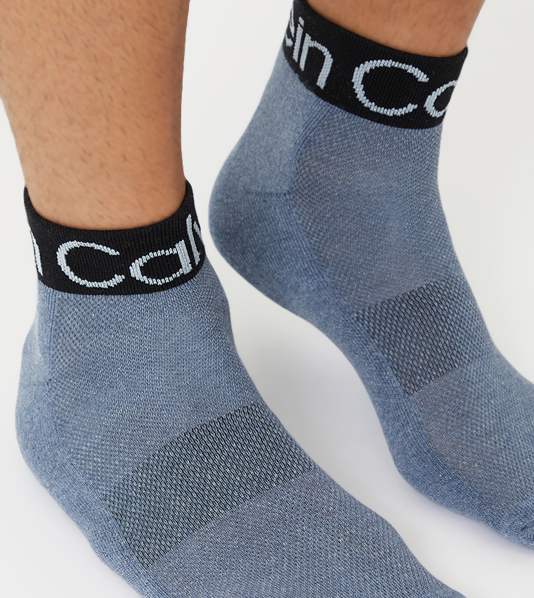 Logo Cuff Socks-3 Pack