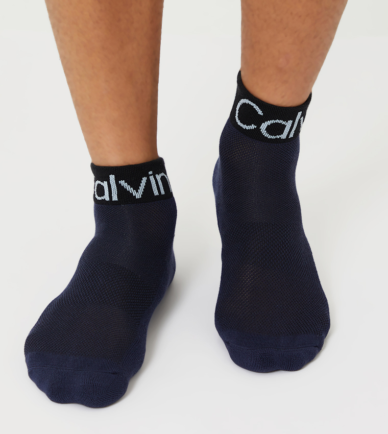 Logo Cuff Socks-3 Pack