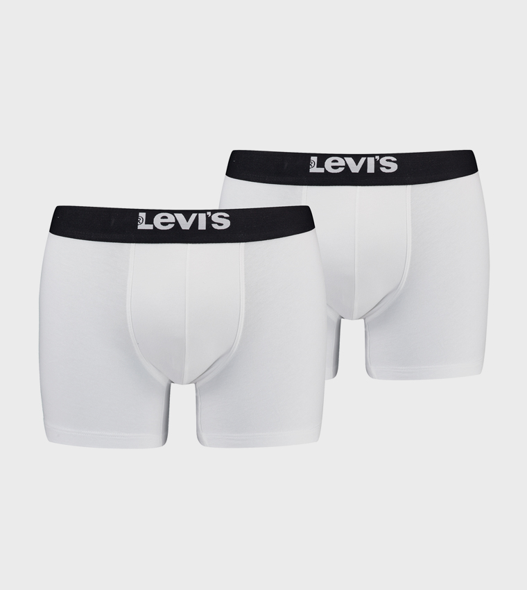 Pack of 2 Logo Waistband Boxer Briefs