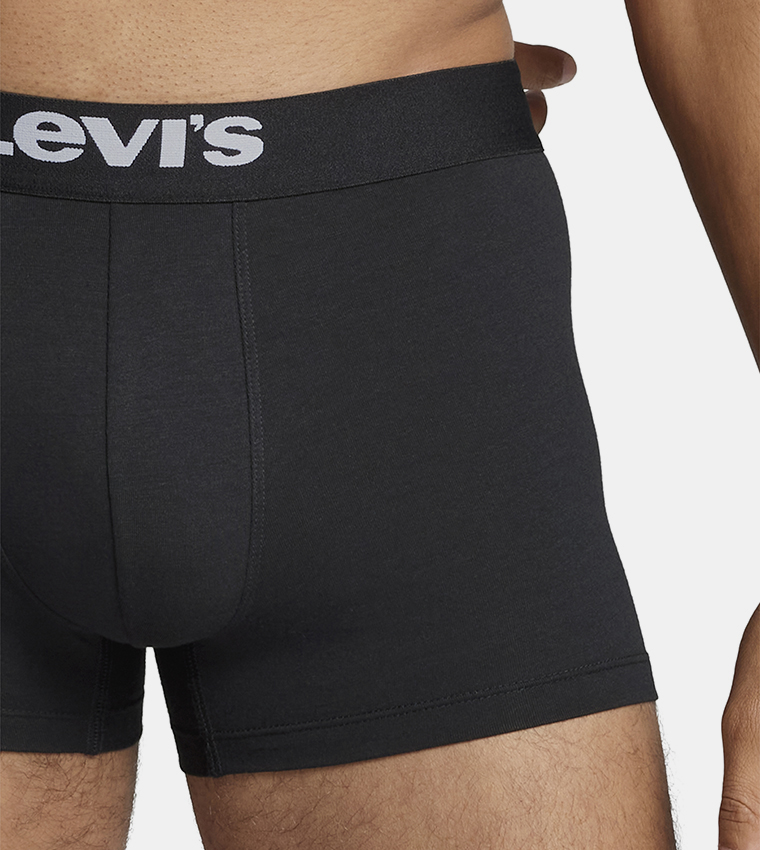 سروال داخلي بخصر مرن بشعار - قطعتين 