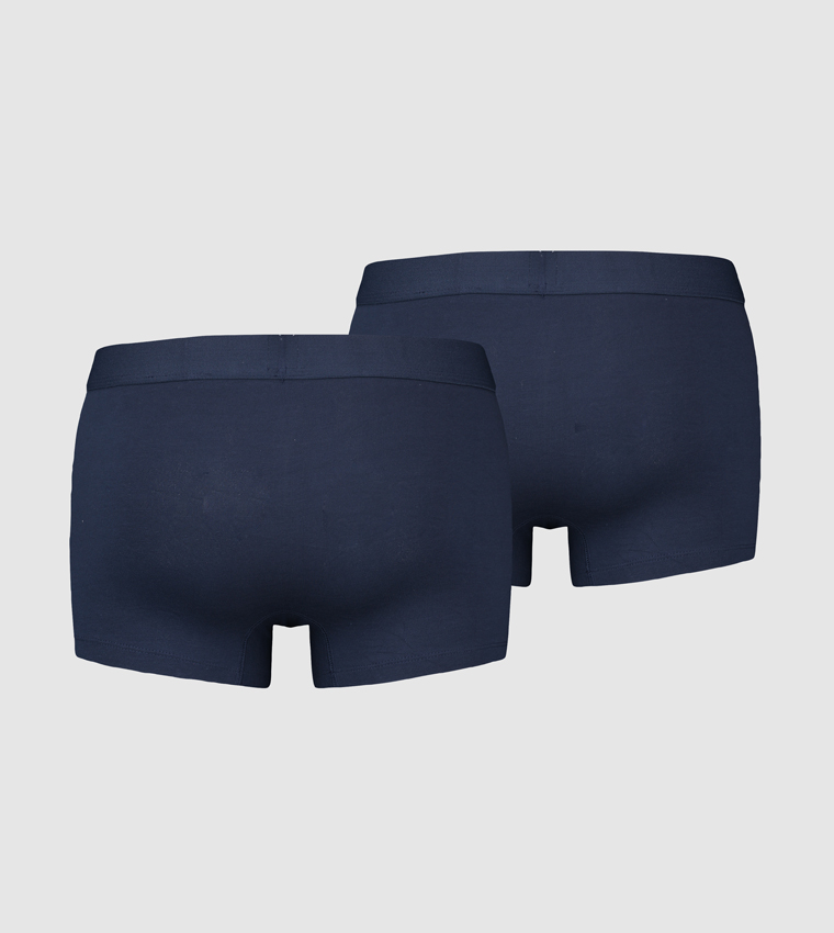 Pack of 2 Logo Waistband Trunks