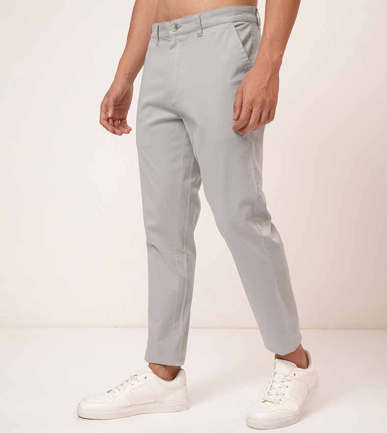 Mid Rise Regular Fit Chinos