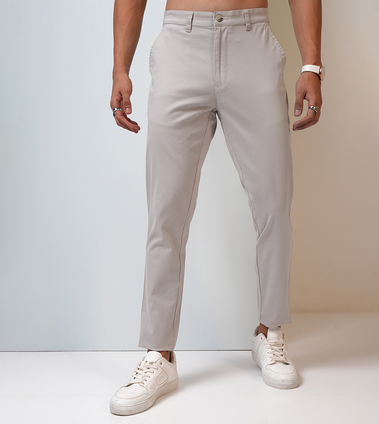 Mid Rise Regular Fit Chinos