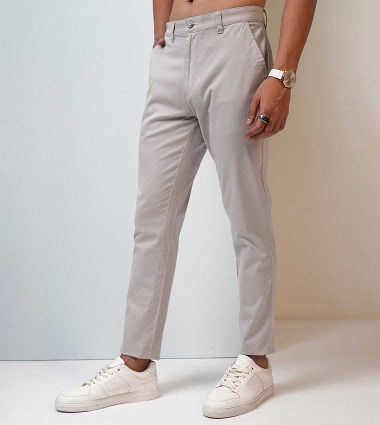 Mid Rise Regular Fit Chinos