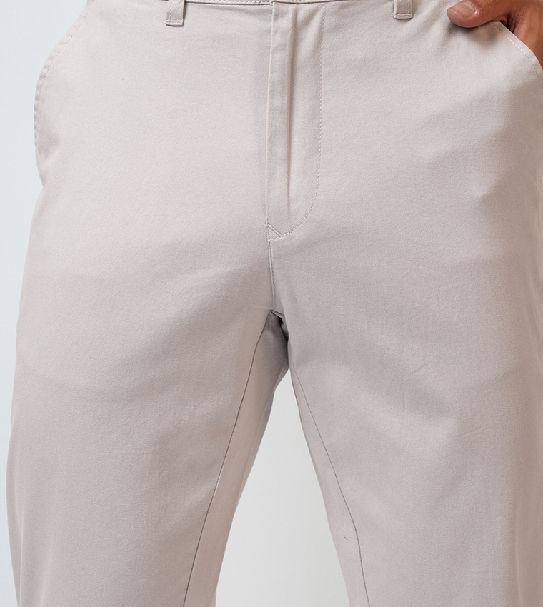Mid Rise Regular Fit Chinos