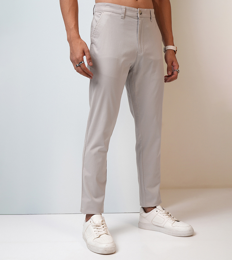 Mid Rise Regular Fit Chinos