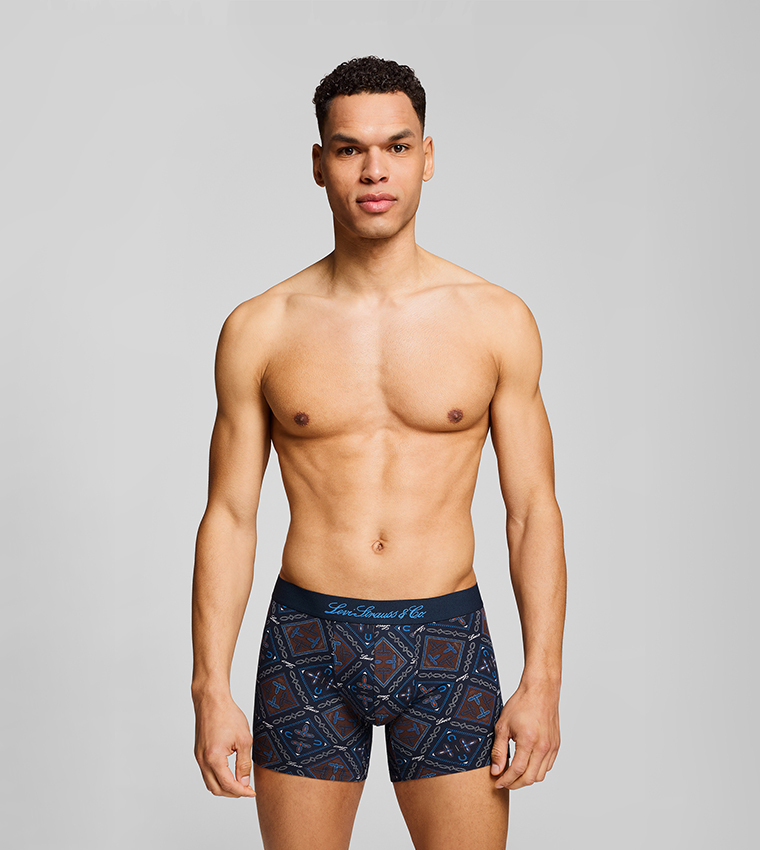 Pack of 2 Printed Trunks