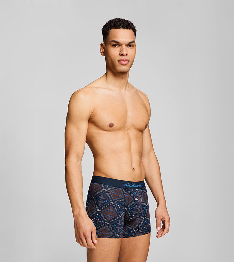 Pack of 2 Printed Trunks