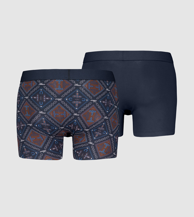 Pack of 2 Printed Trunks