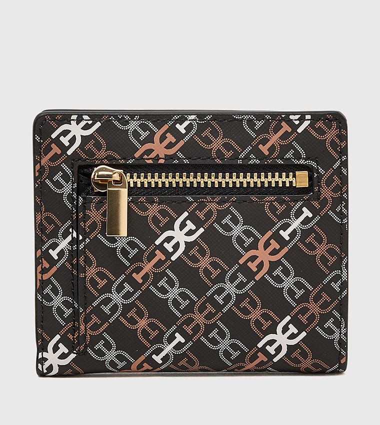 HARPER Monogram Patterned Bi-Fold Wallet