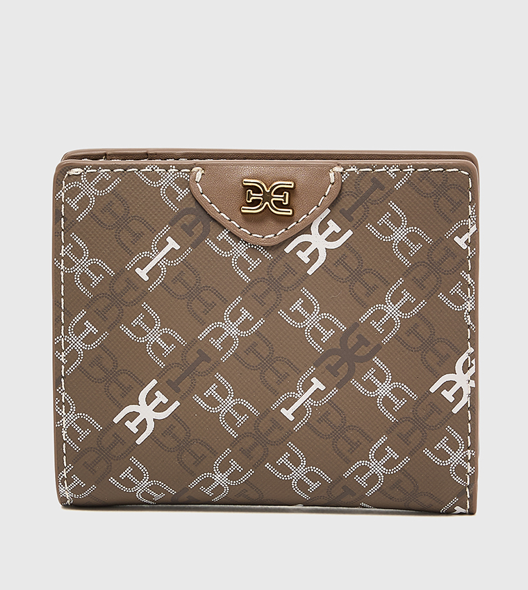 HARPER Monogram Patterned Bi-Fold Wallet