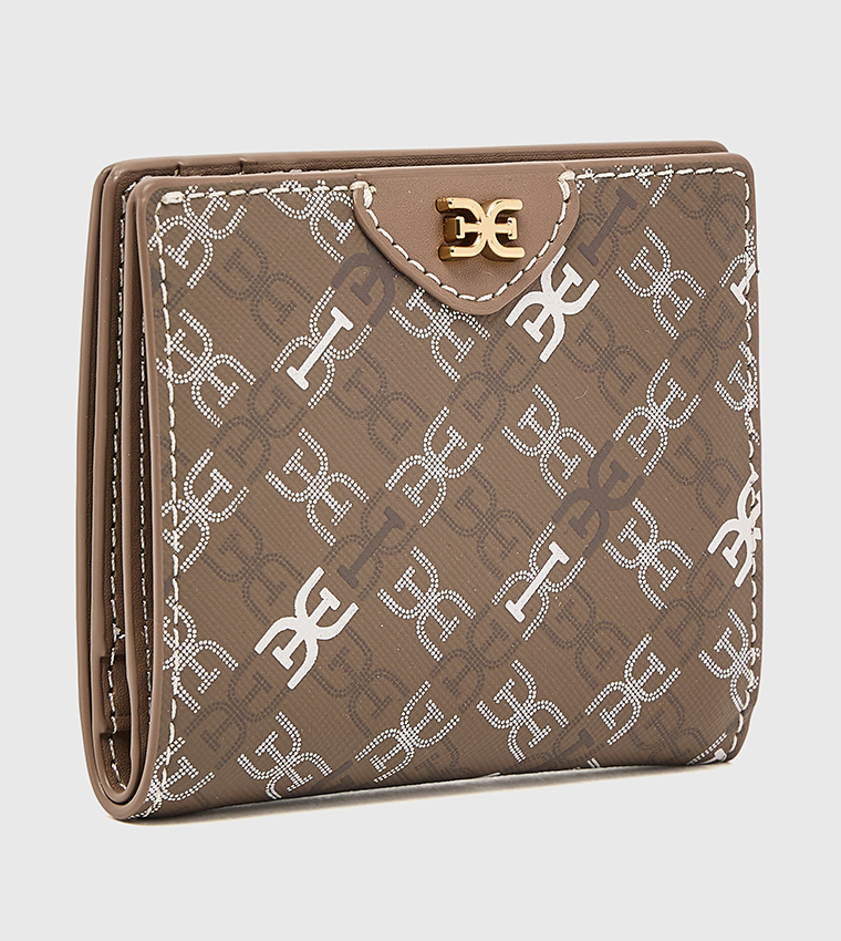 HARPER Monogram Patterned Bi-Fold Wallet
