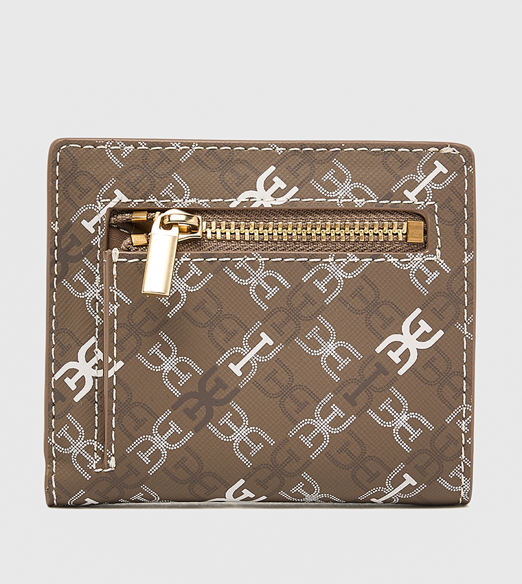 HARPER Monogram Patterned Bi-Fold Wallet