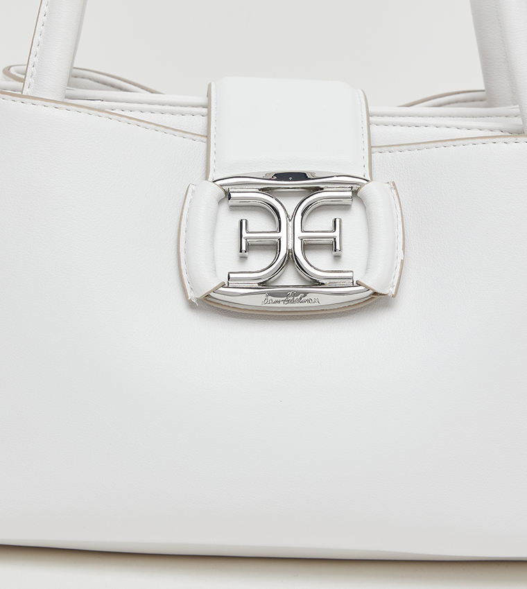 HAZEL Logo Detail Shoulder Bag