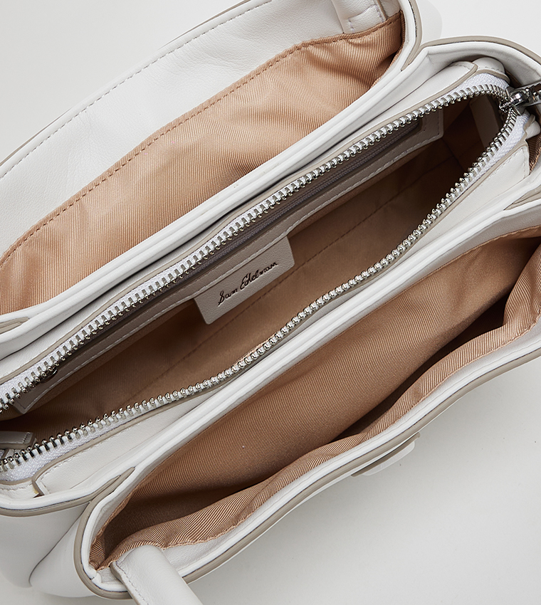 HAZEL Logo Detail Shoulder Bag