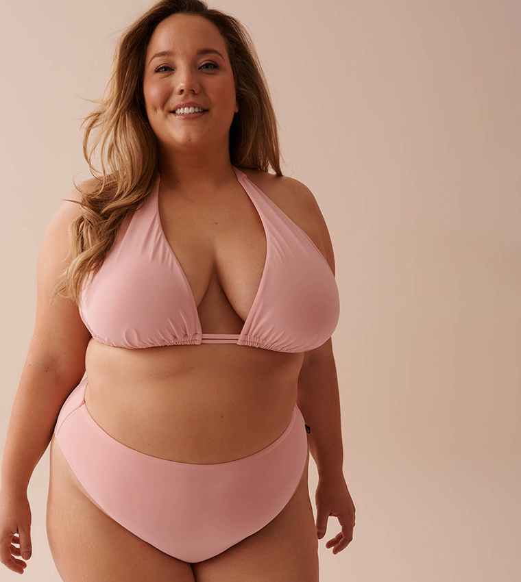 Buy La Vie En Rose Strawberry Macaron High Waist Brazilian Bikini