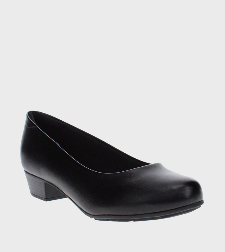 SANTI Block Heel Pumps