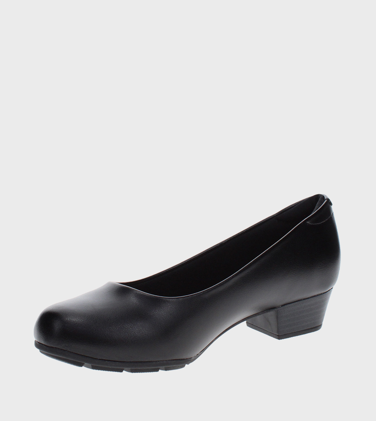 SANTI Block Heel Pumps