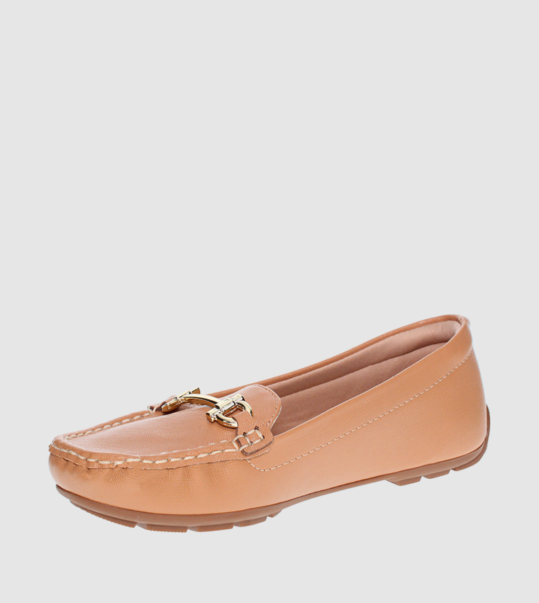 Tan store moccasins womens