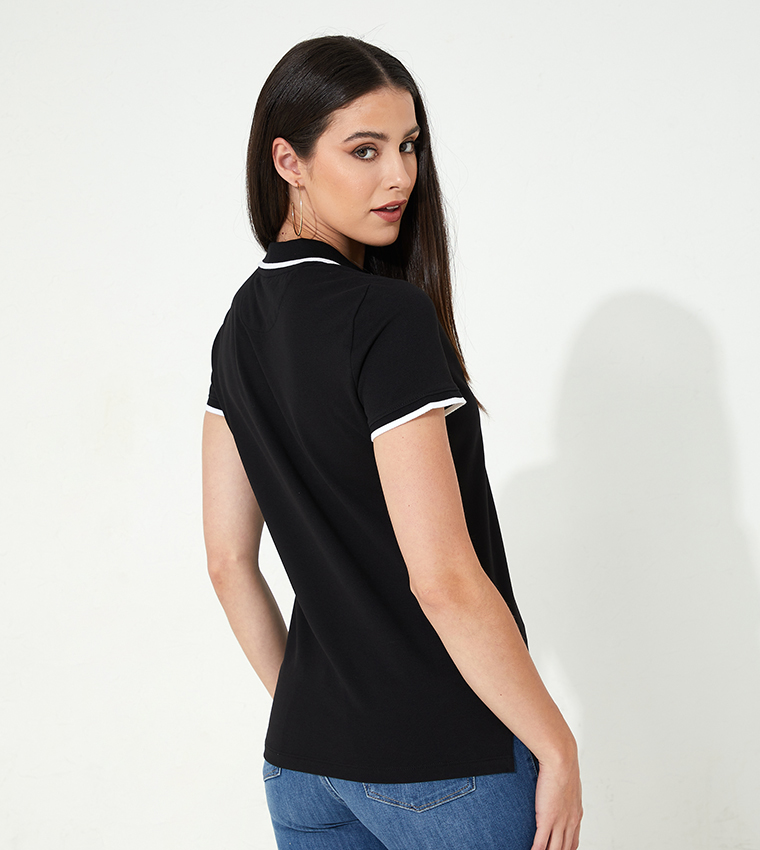 Casual Cotton Polo T-Shirt