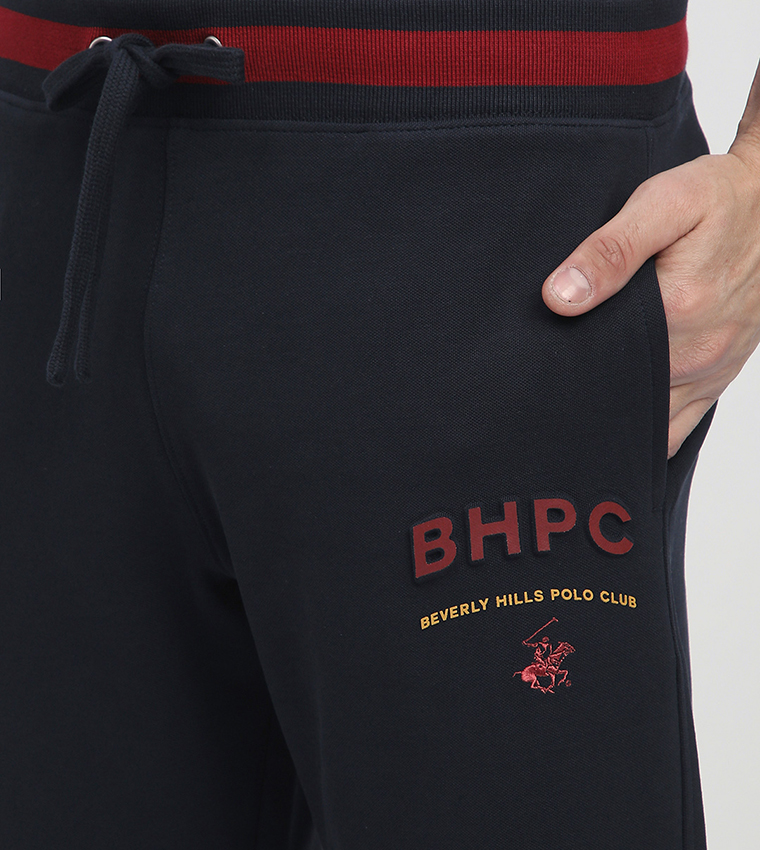 Logo Detail Straight Fit Pants