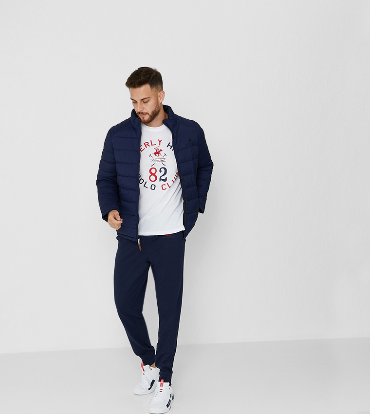 Logo Embroidered Joggers