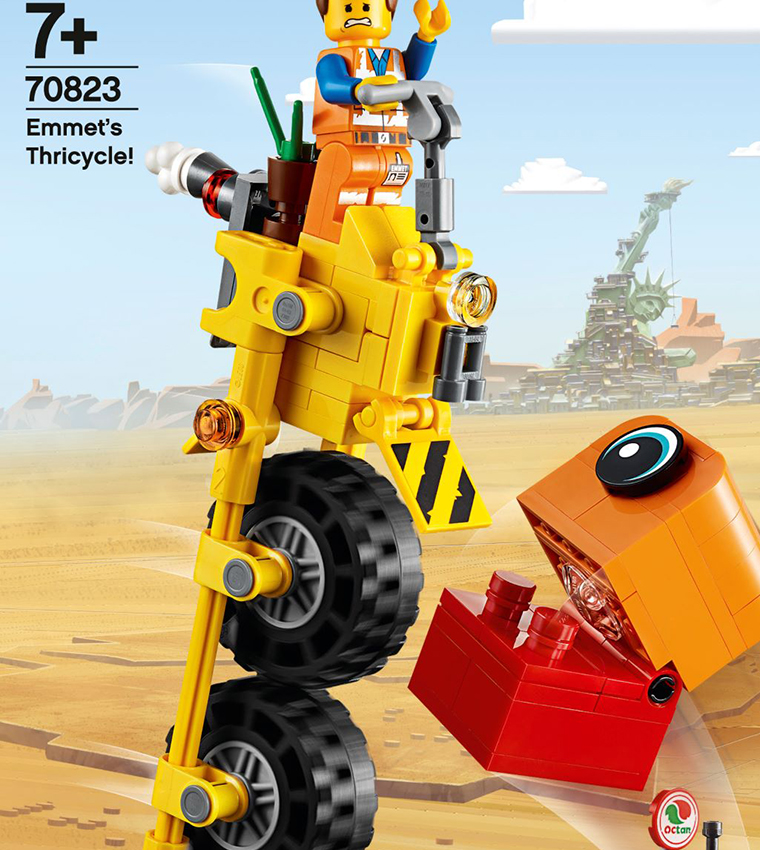 Lego movie 2 emmet's thricycle sale