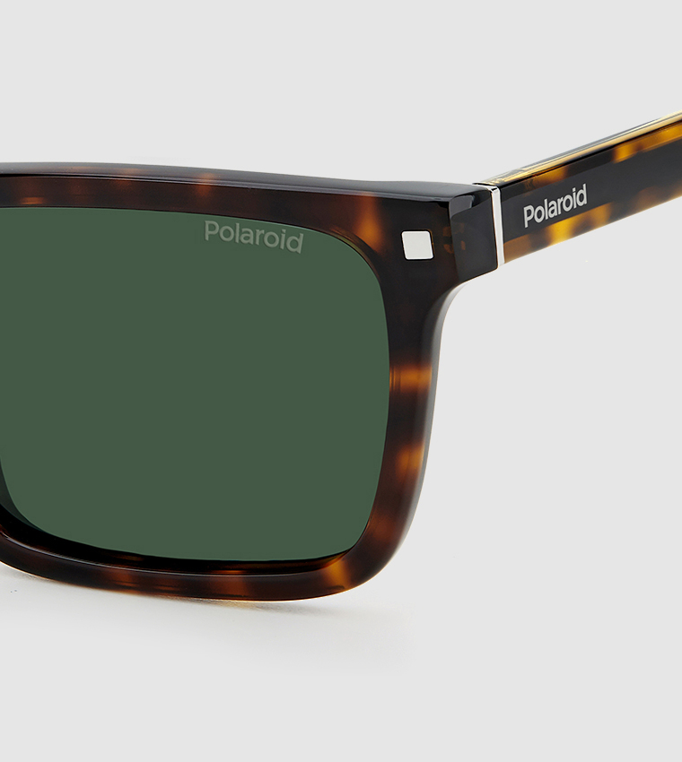Printed Rectangle Sunglasses