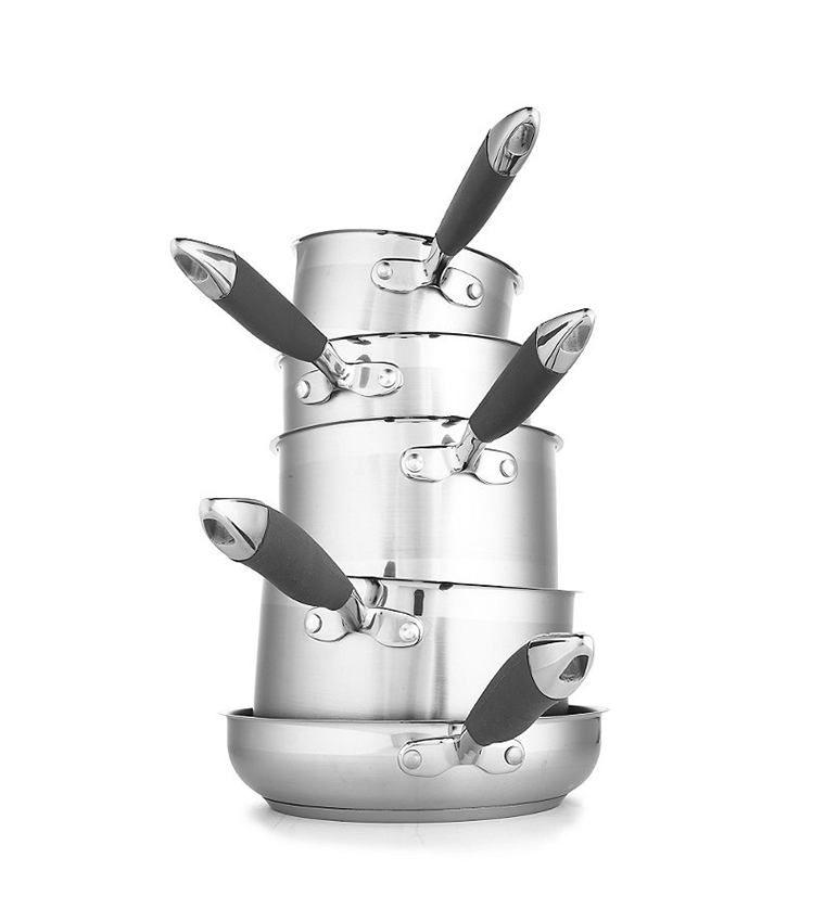 Buy Lakeland 5 Piece Stainless Steel Pan Set In Multiple Colors