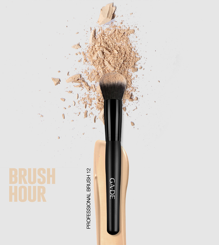 Buy GA DE Professional Blush & Contour Brush No.12 In Multiple Colors