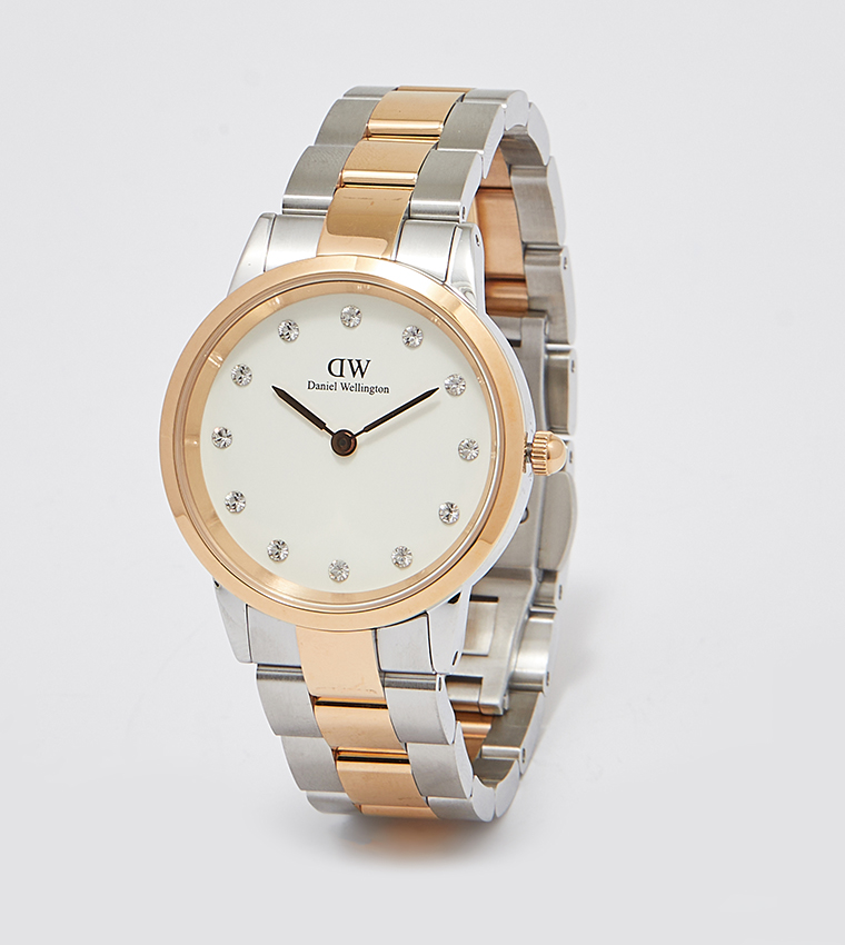 ICONIC LUMINE White Dial Analog Watch