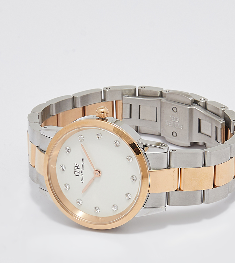 ICONIC LUMINE White Dial Analog Watch