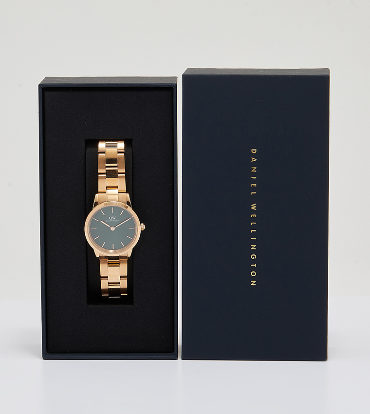 ICONIC Emerald Dial Watch, 28mm