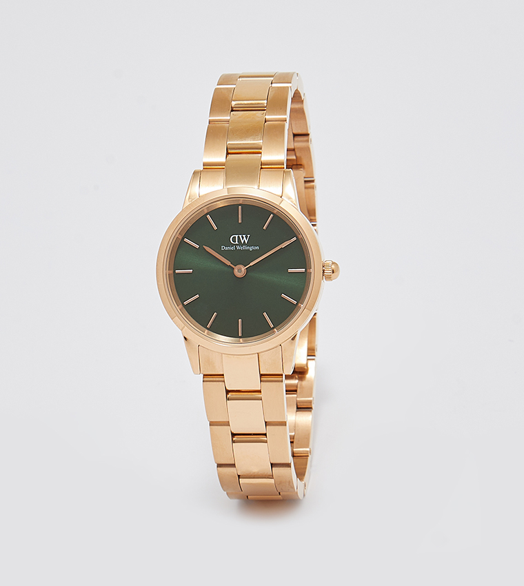 ICONIC Emerald Dial Watch, 28mm