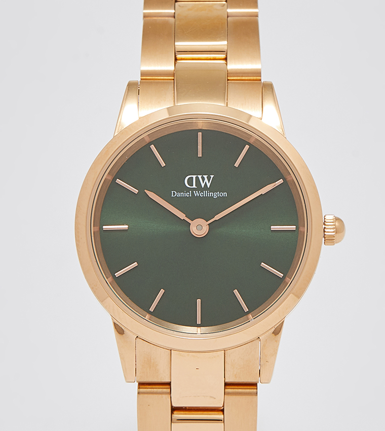 ICONIC Emerald Dial Watch, 28mm