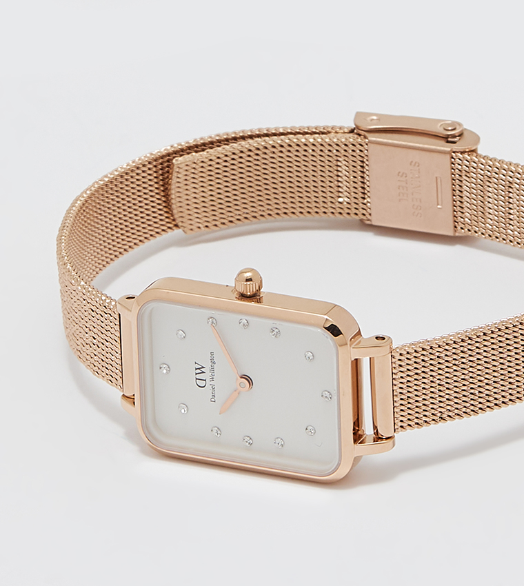 QUADRO White Dial Analog Watch