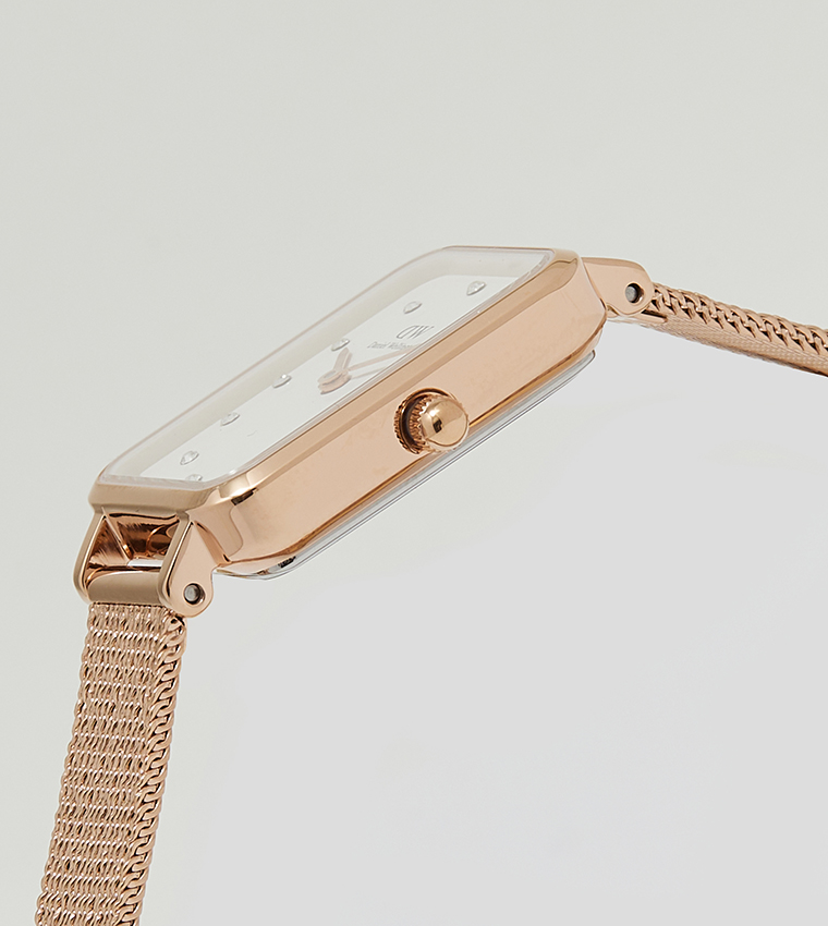 QUADRO White Dial Analog Watch