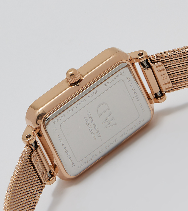 QUADRO White Dial Analog Watch