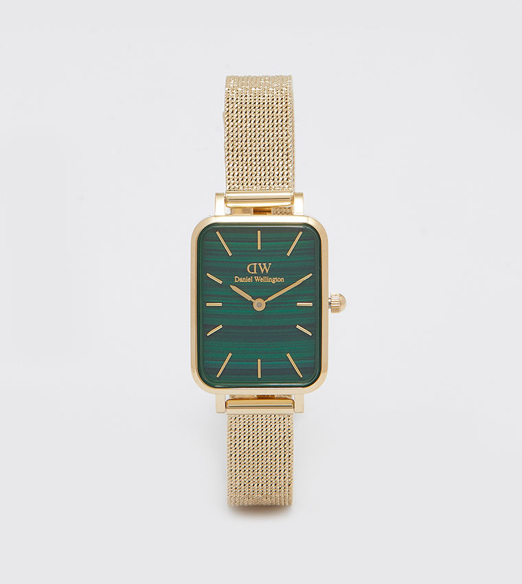 QUADRO Green Dial Analog Watch