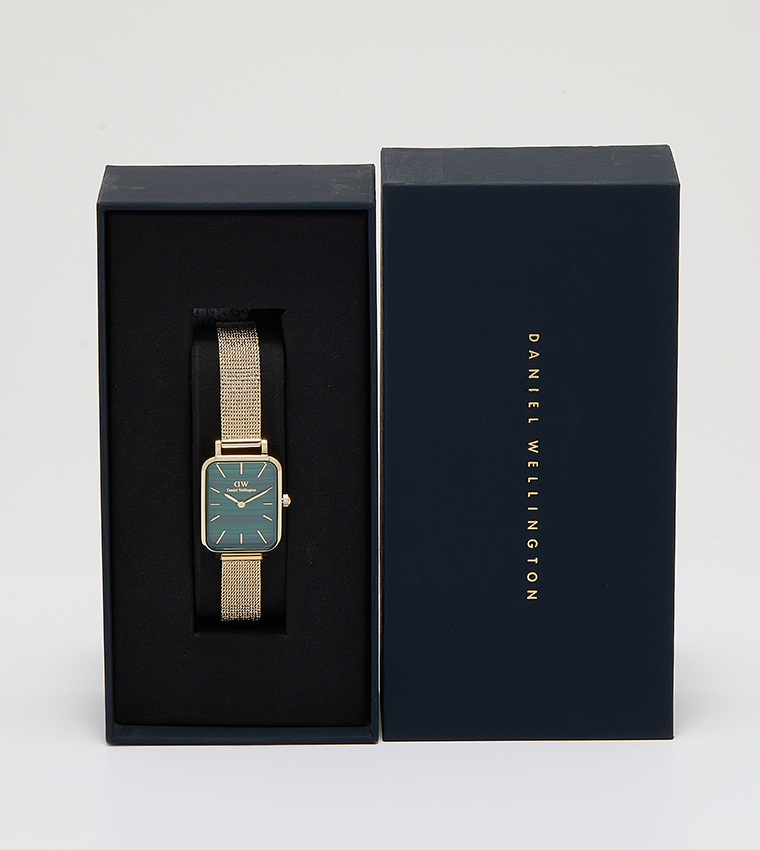 QUADRO Green Dial Analog Watch