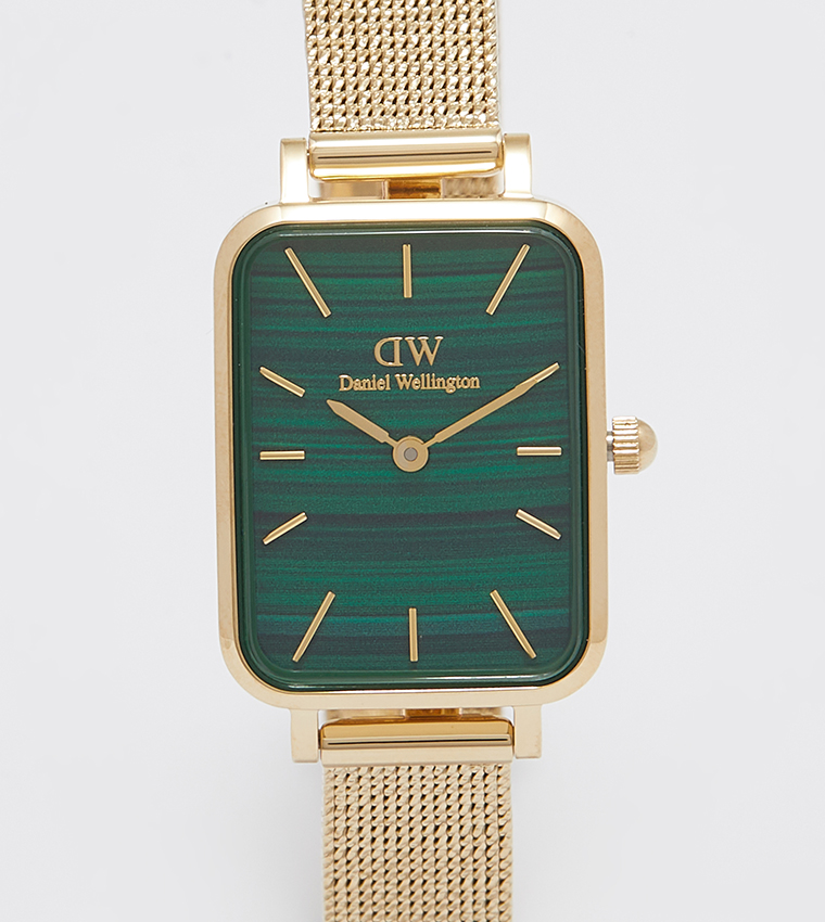 QUADRO Green Dial Analog Watch