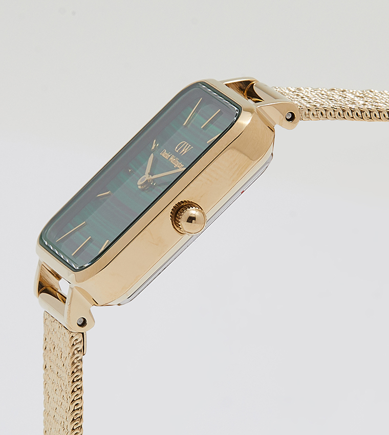 QUADRO Green Dial Analog Watch