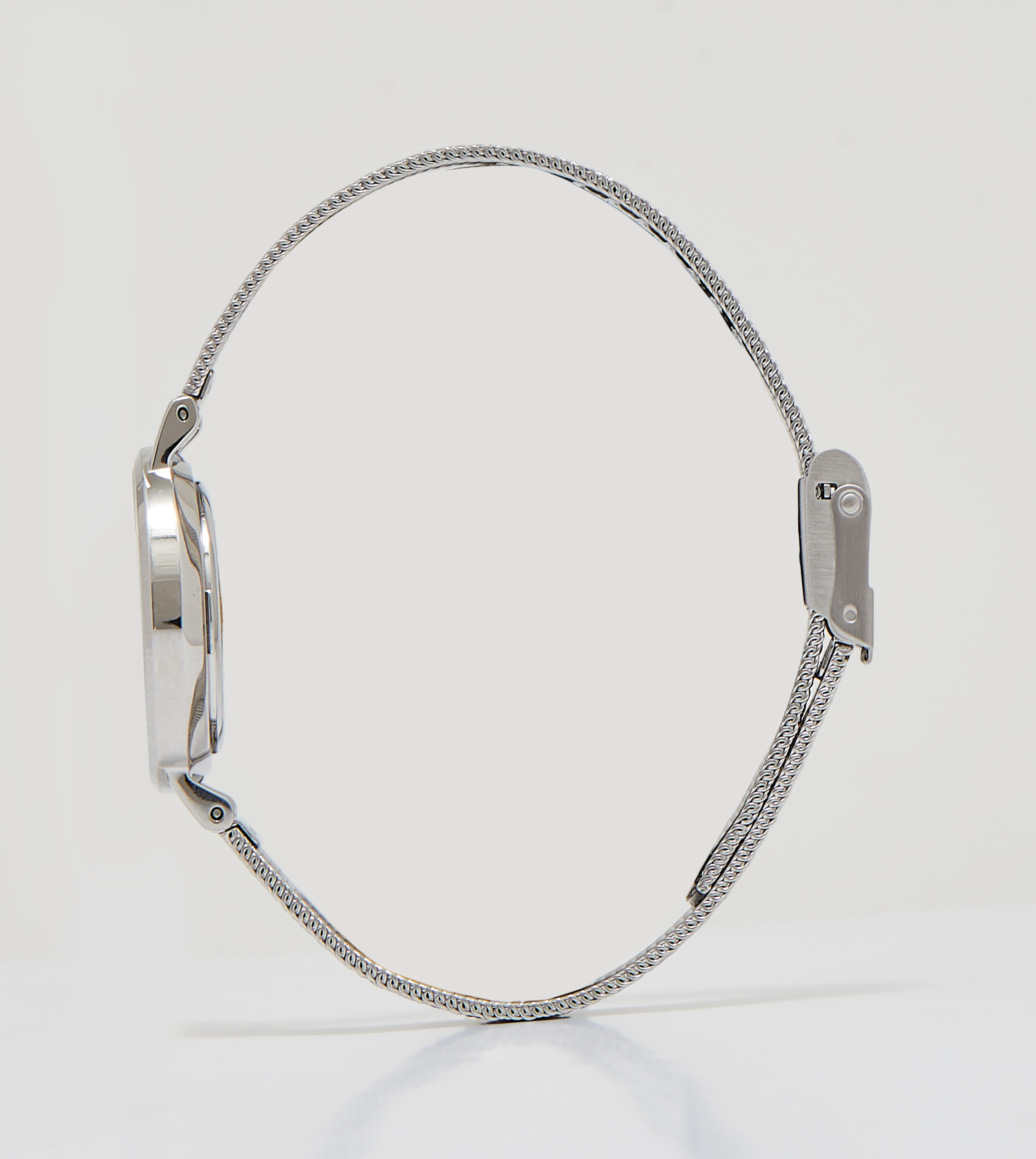 PETITE White Dial Analog Watch